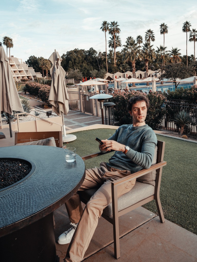 Men's production — resort lifestyle